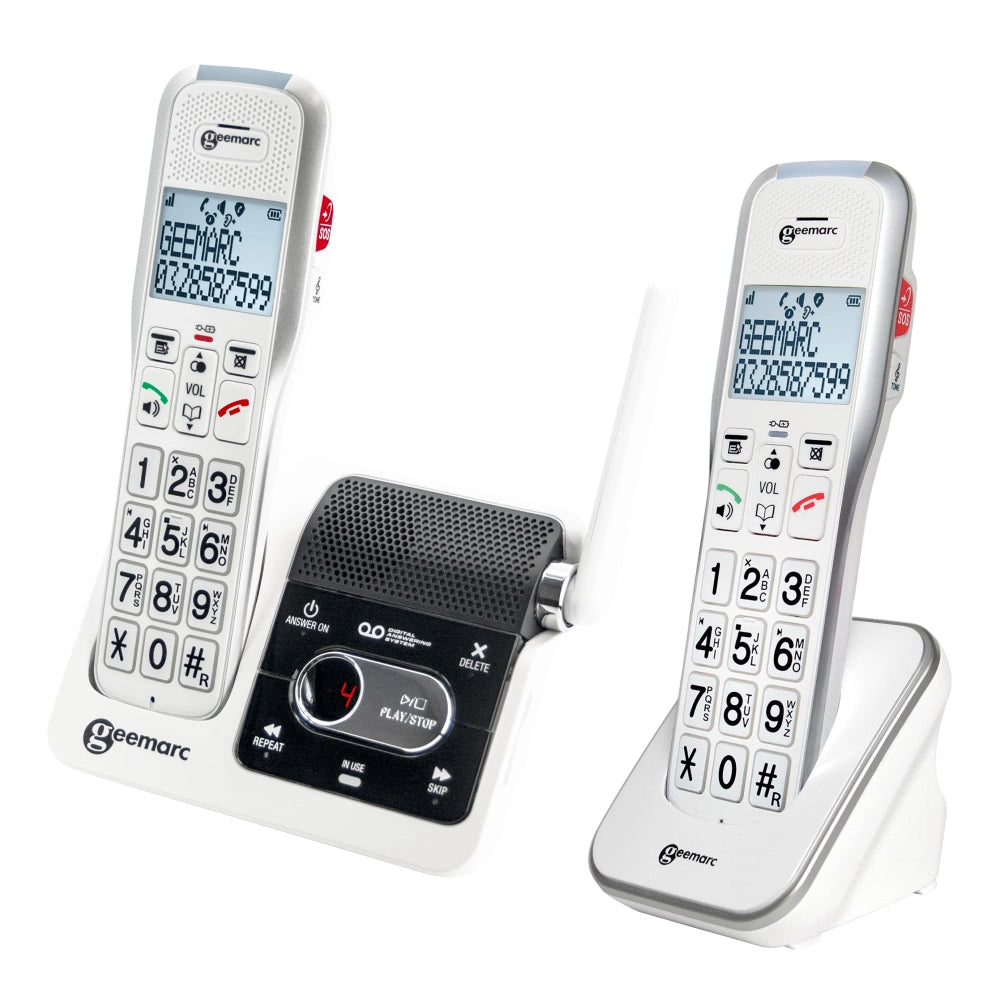 AmpliDECT 595-2 U.L.E Duo - Téléphone Geemarc