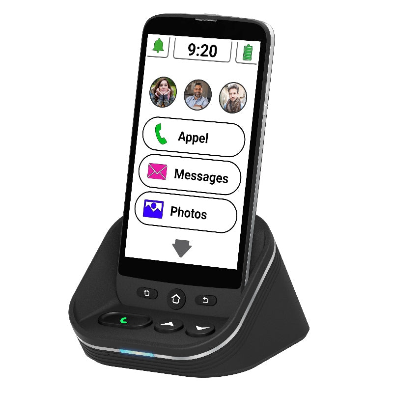 Amplibase - Base de recharge Bluetooth amplifiée M510 et S510