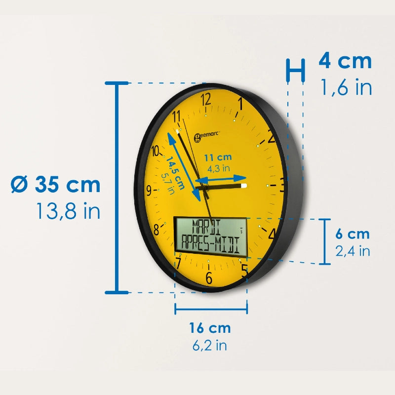 VISO 60 - Horloge Geemarc