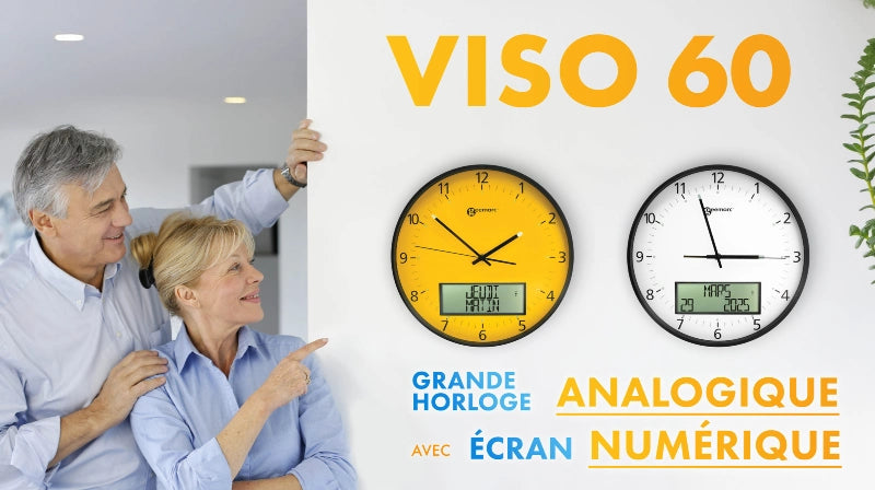 VISO 60 - Horloge Geemarc