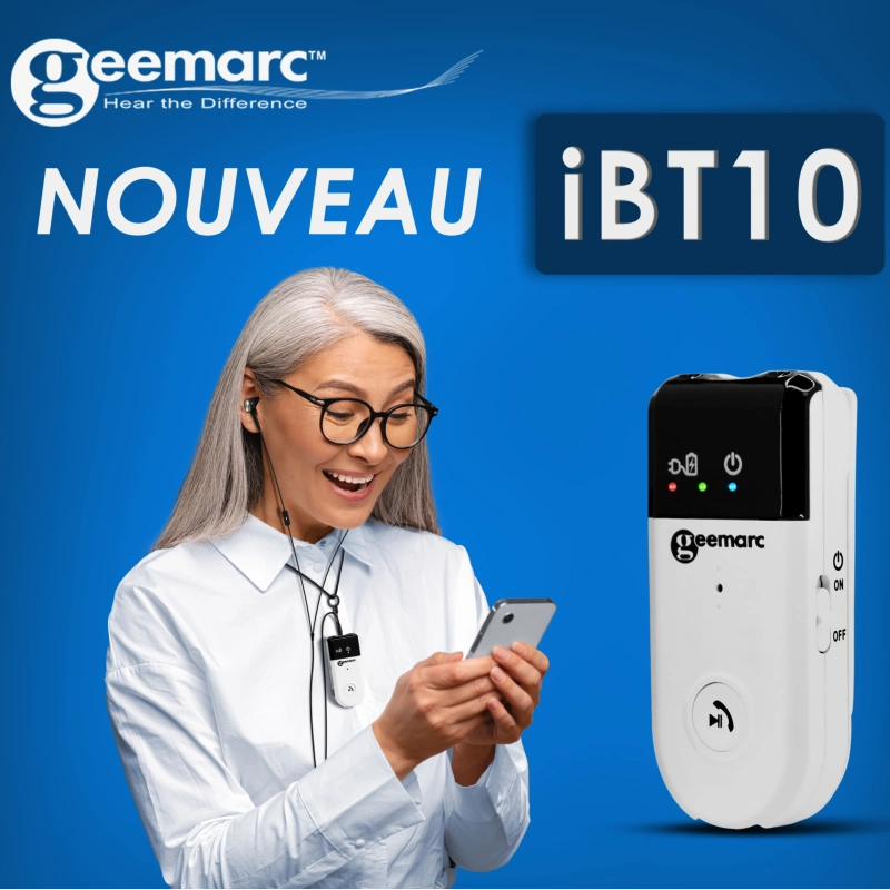 Amplificateur d'écoute iBT10 - Geemarc