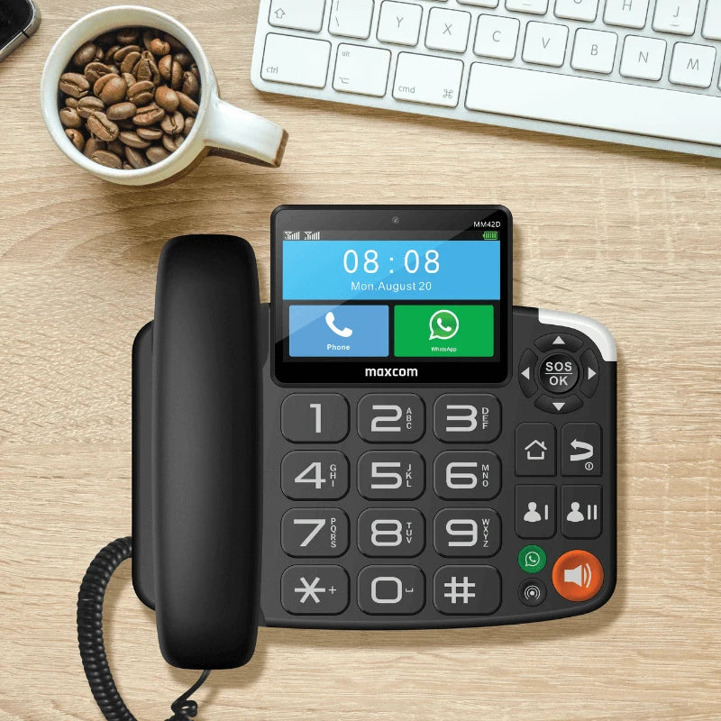MM42D SE carte SIM 4G - Téléphone MaxCom