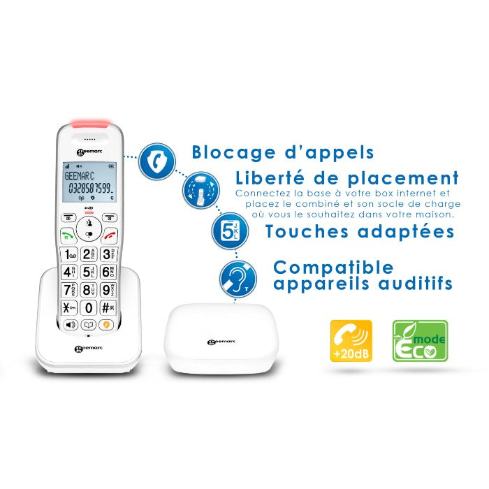 Liberty 200 - Téléphone Geemarc