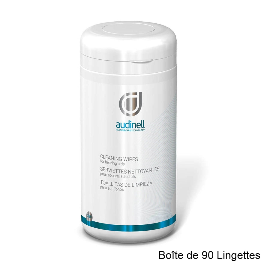 90 Lingettes Nettoyantes - Audinell