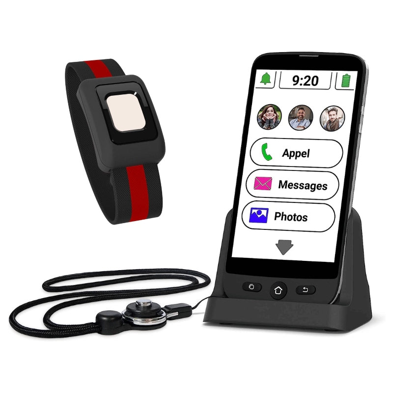 S510 - Smartphone SwissVoice + Bracelet SOS