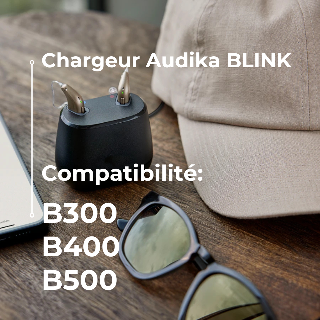 Chargeur Audika pour BLINK miniRITE