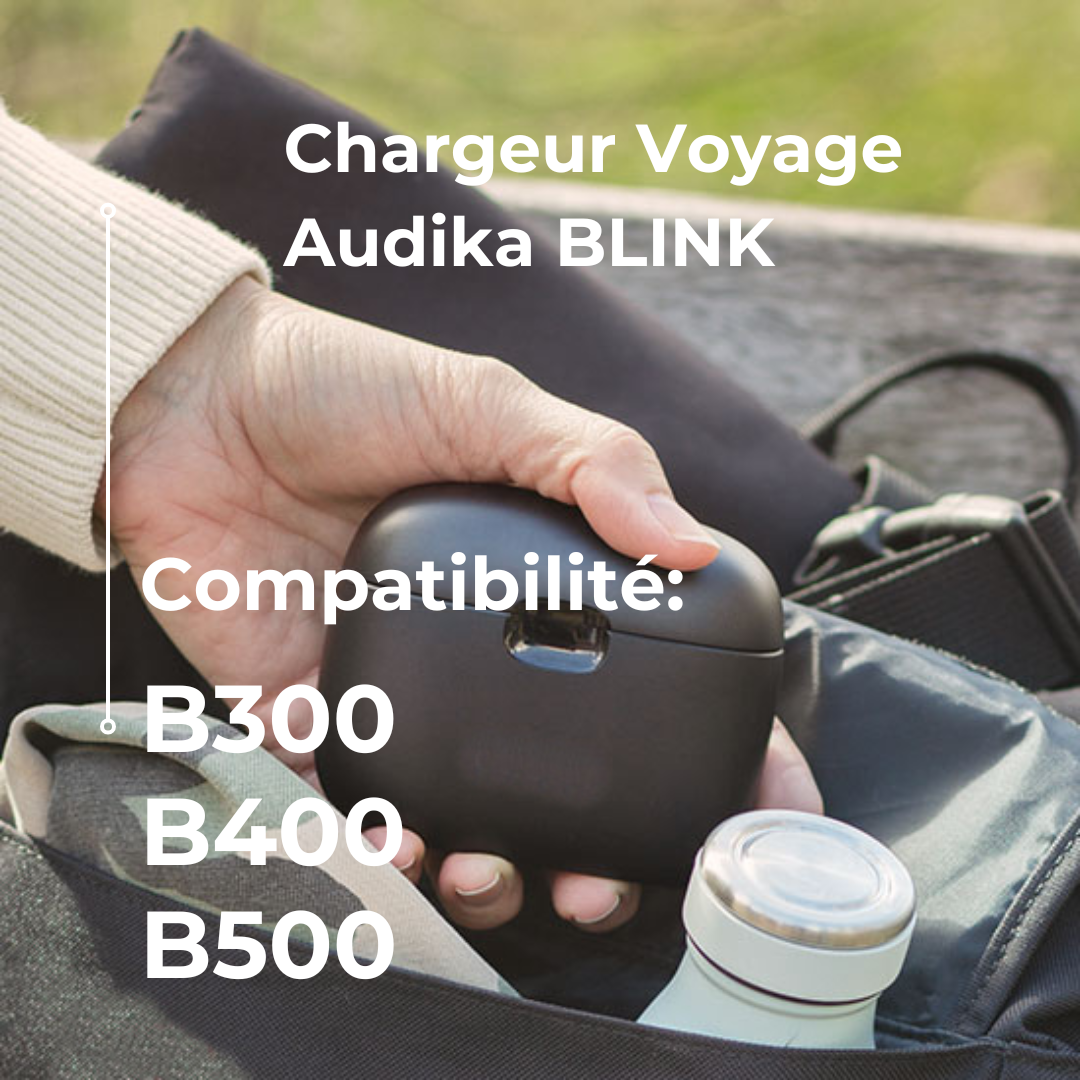 Chargeur Nomade Audika pour miniRITE BLINK