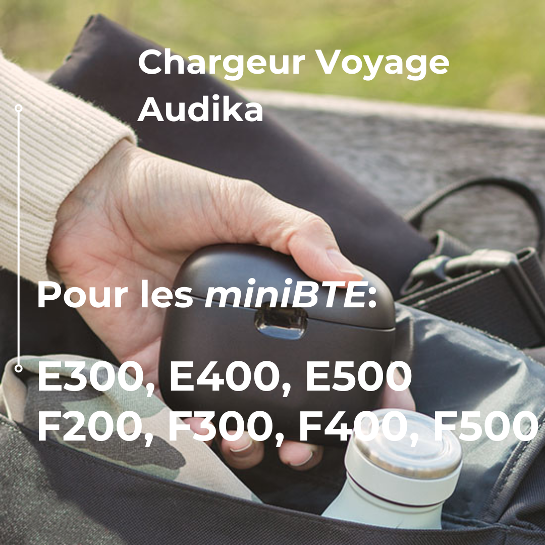 Chargeur Nomade Audika pour miniBTE