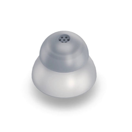Dôme Power Surefit SF3 ReSound Beltone en silicone gris, orifice d’aération