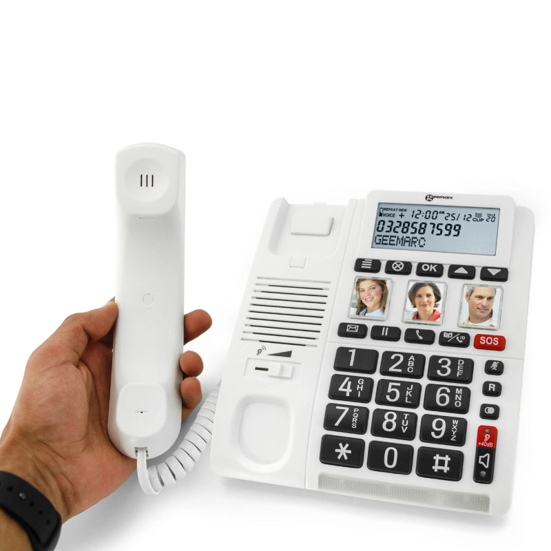 CL610 - Téléphone Geemarc + Bracelet SOS