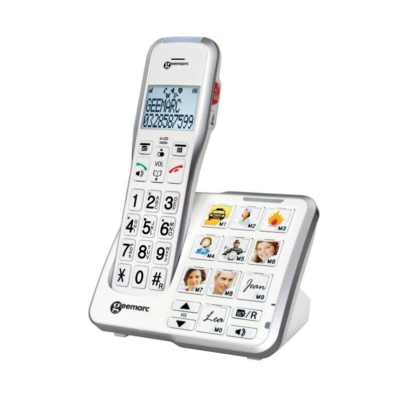 AmpliDECT 595 PHOTO (+50dB) - Téléphone Geemarc