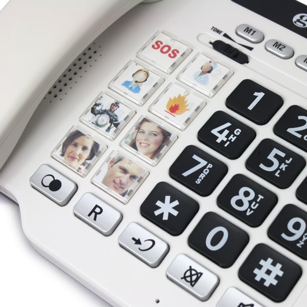 PhotoPhone 100 (+30dB) - Téléphone Geemarc