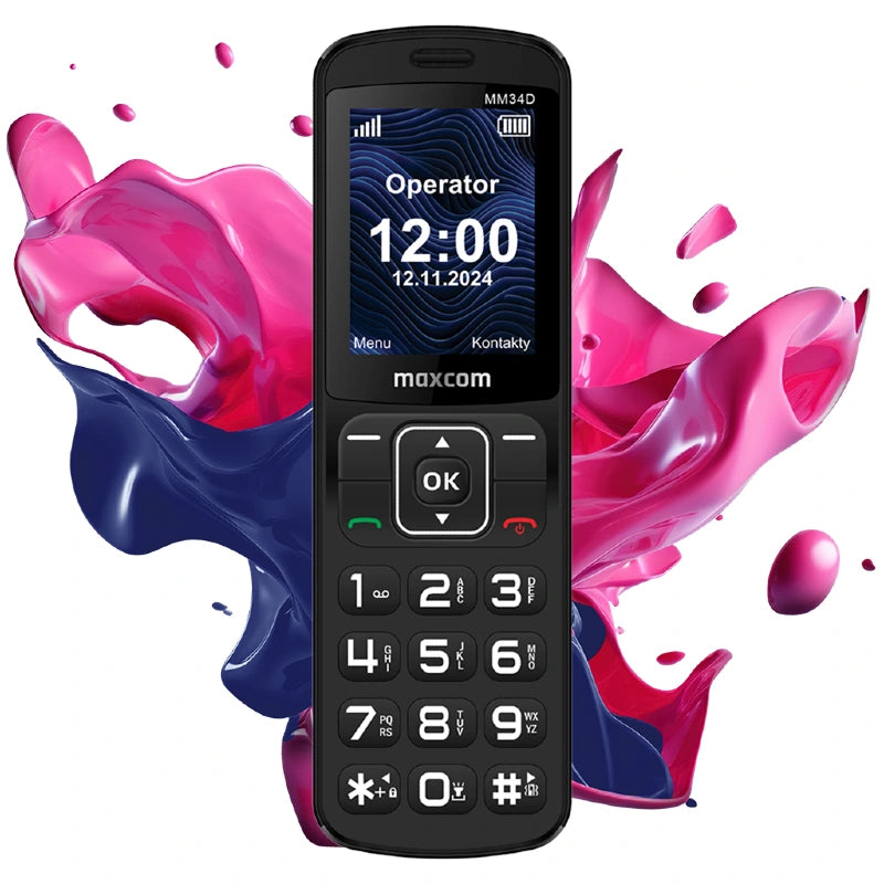 Téléphone MaxCom MM34D 4G - pour carte SIM