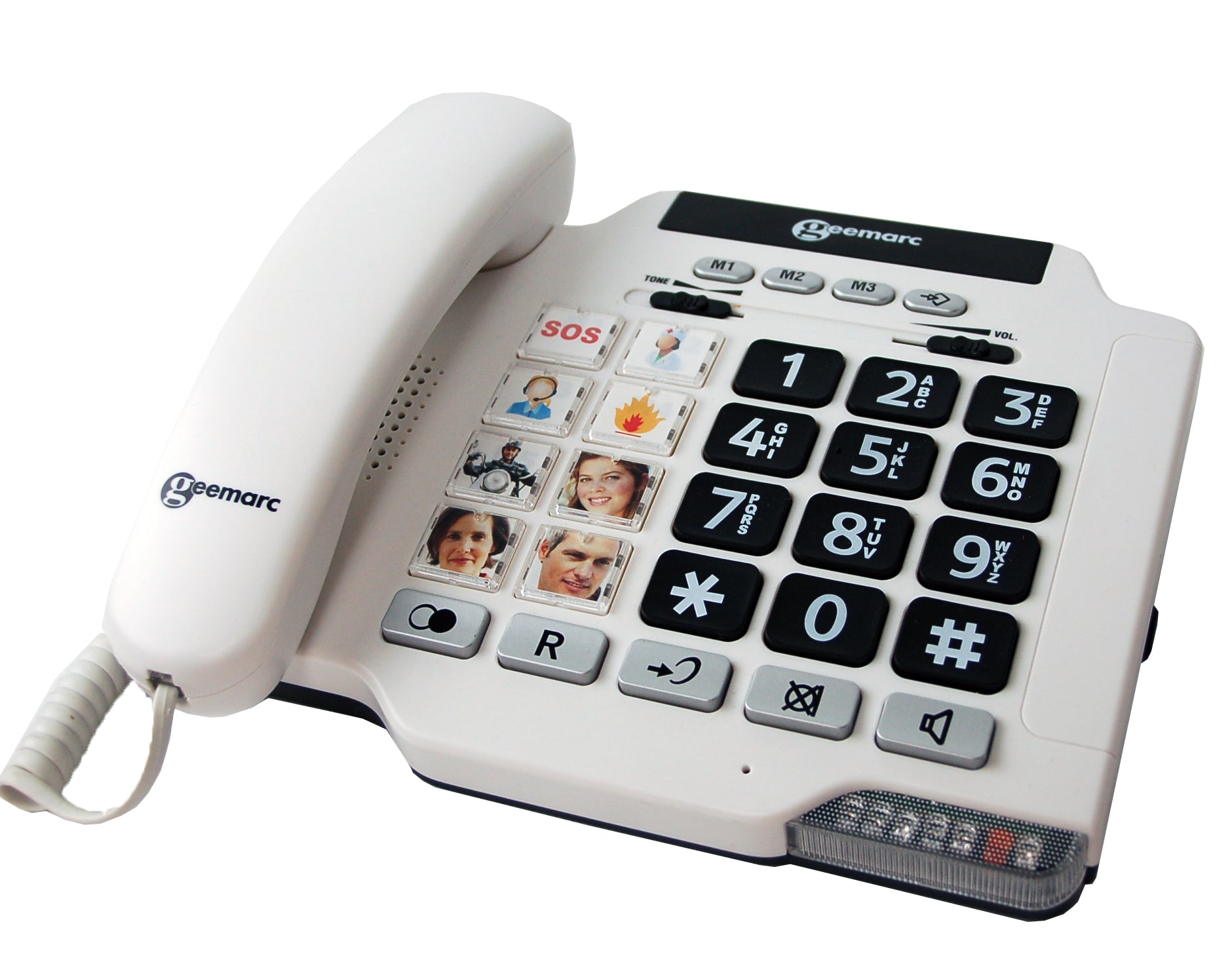 PhotoPhone 100 (+30dB) - Téléphone Geemarc