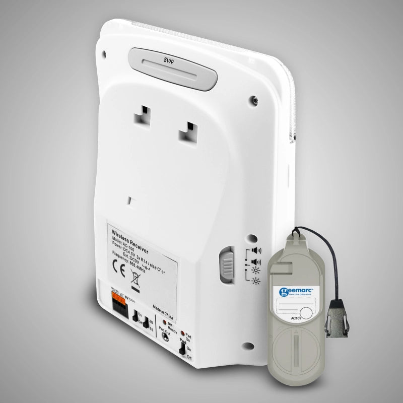 Pack AMPLICALL 100 - Récepteur + Sonnette de Porte Geemarc