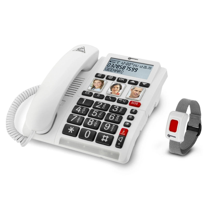 CL610 - Téléphone Geemarc + Bracelet SOS