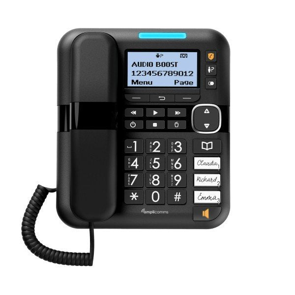 BigTel 1580 Combo (+35 dB) - Téléphone Amplicomms