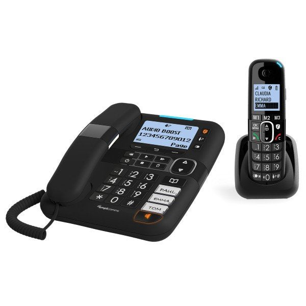 BigTel 1580 Combo (+35 dB) - Téléphone Amplicomms