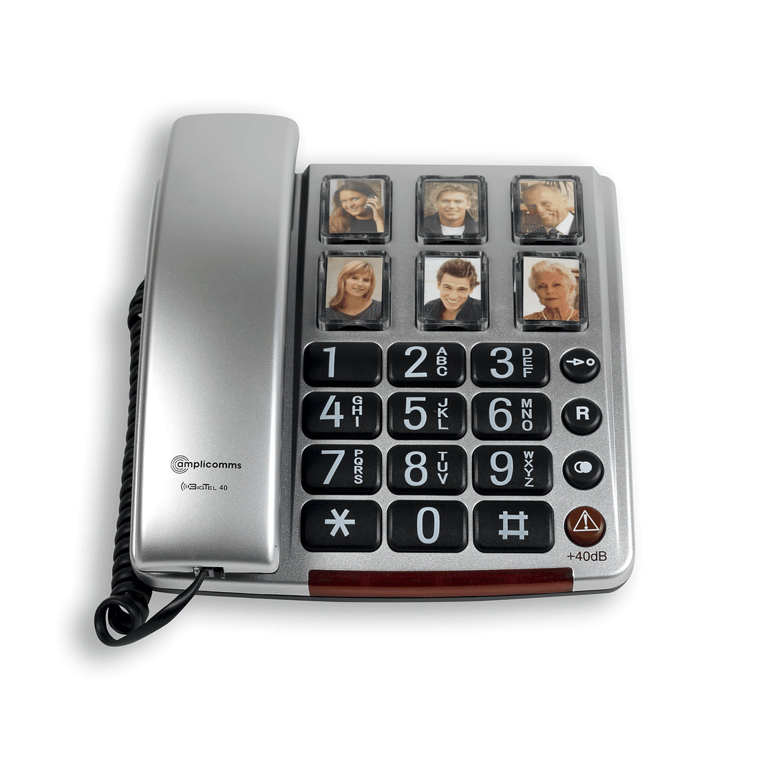 BigTel 40 Plus (+40dB) - Téléphone Amplicomms