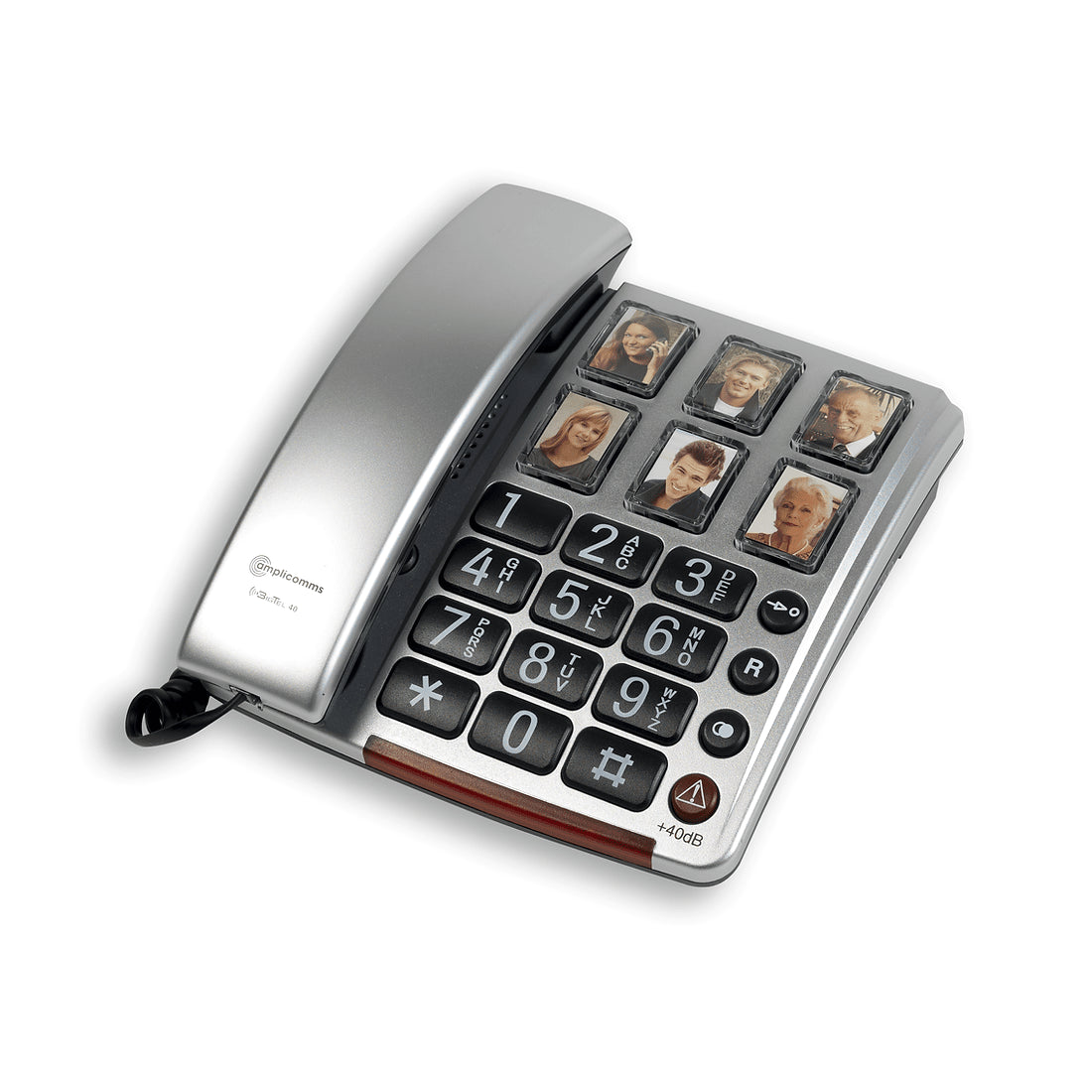 BigTel 40 Plus (+40dB) - Téléphone Amplicomms