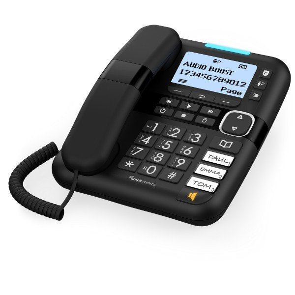 BigTel 1580 Combo (+35 dB) - Téléphone Amplicomms