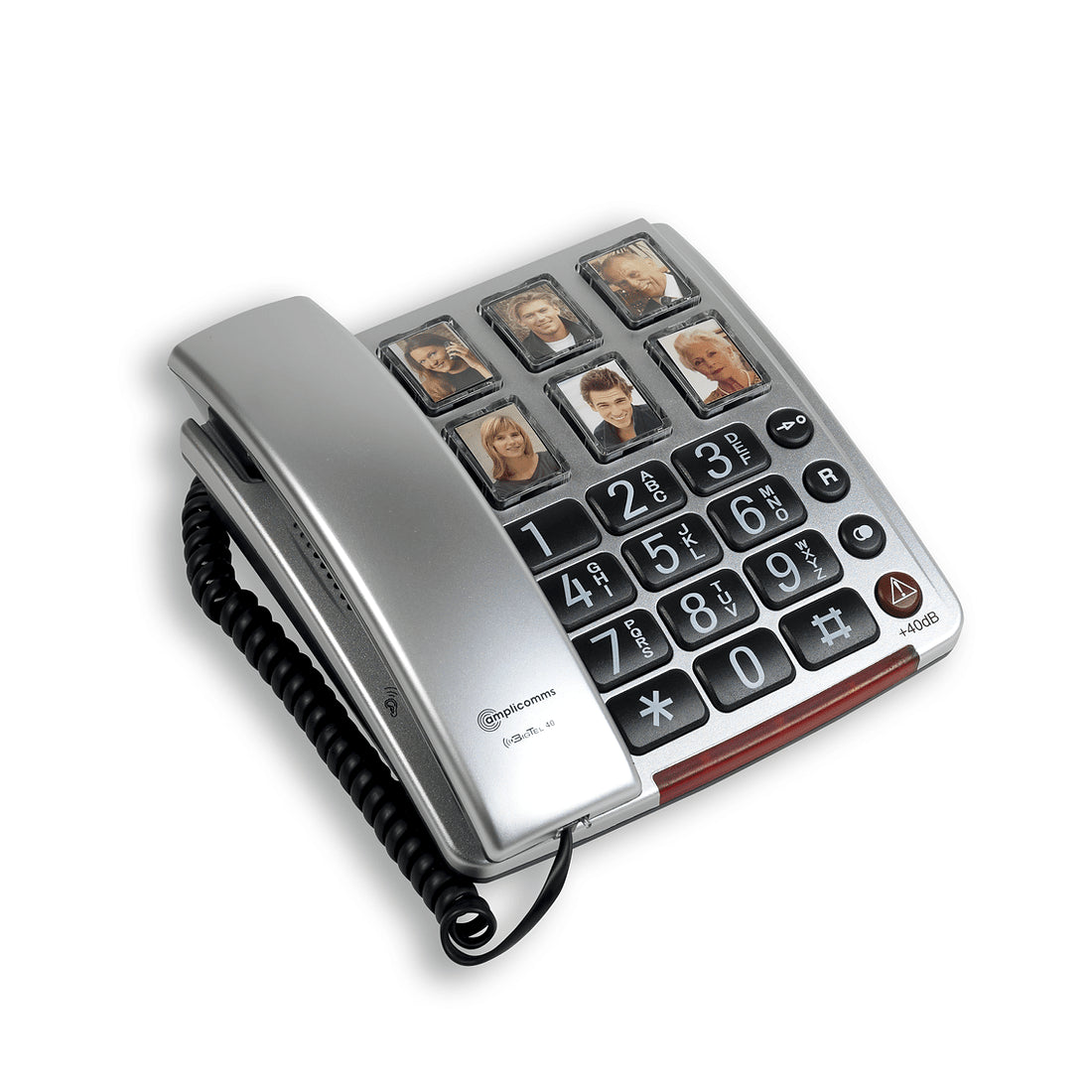 BigTel 40 Plus (+40dB) - Téléphone Amplicomms