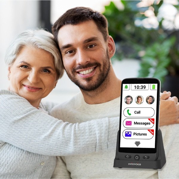S510 - Smartphone SwissVoice + Bracelet SOS