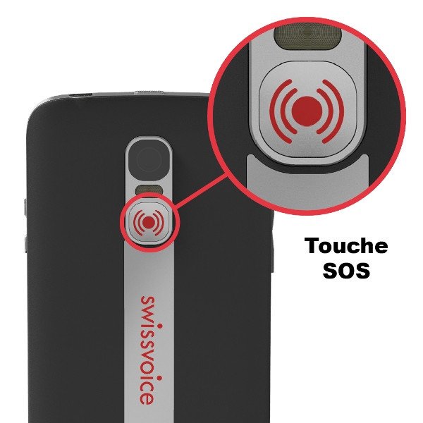 S510 - Smartphone SwissVoice + Bracelet SOS