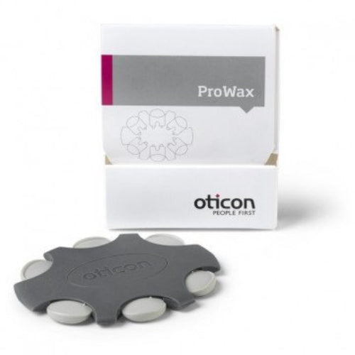 Filtres ProWax Oticon : pastilles grises pour écouteurs, pack de 10 pièces