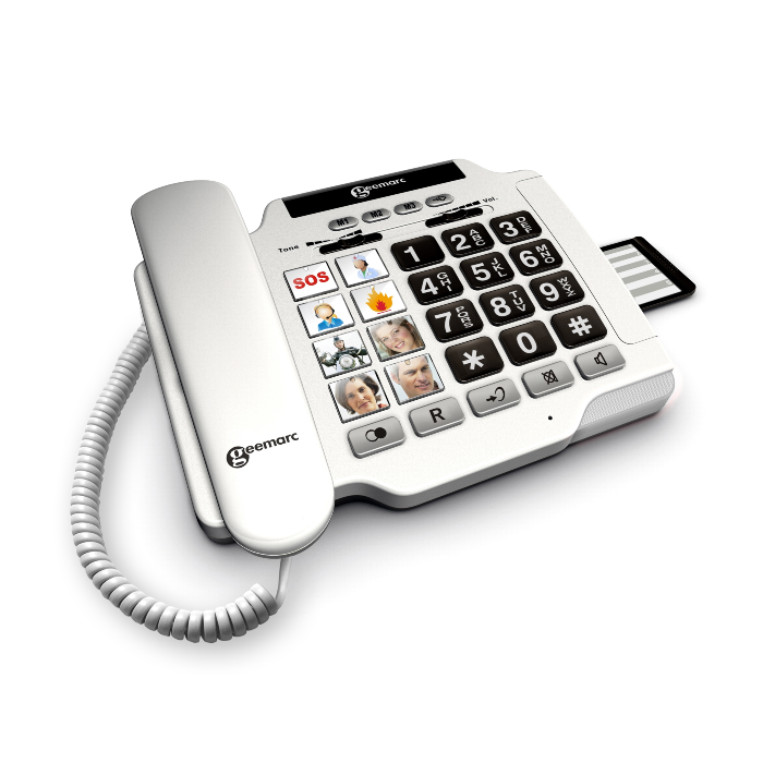 PhotoPhone 100 (+30dB) - Téléphone Geemarc